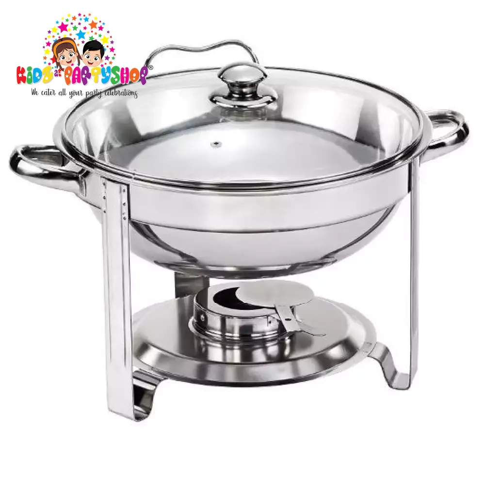 1 PCS Round Chafing Dish 4.0L Rental