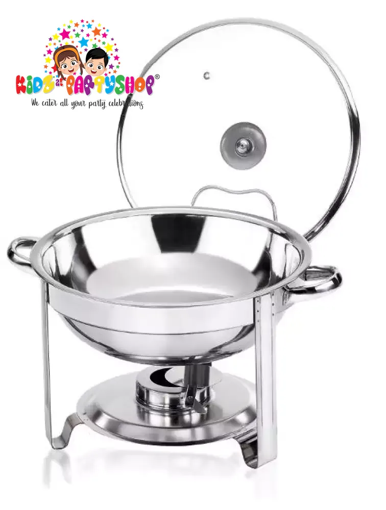 1 PCS Round Chafing Dish 4.0L Rental