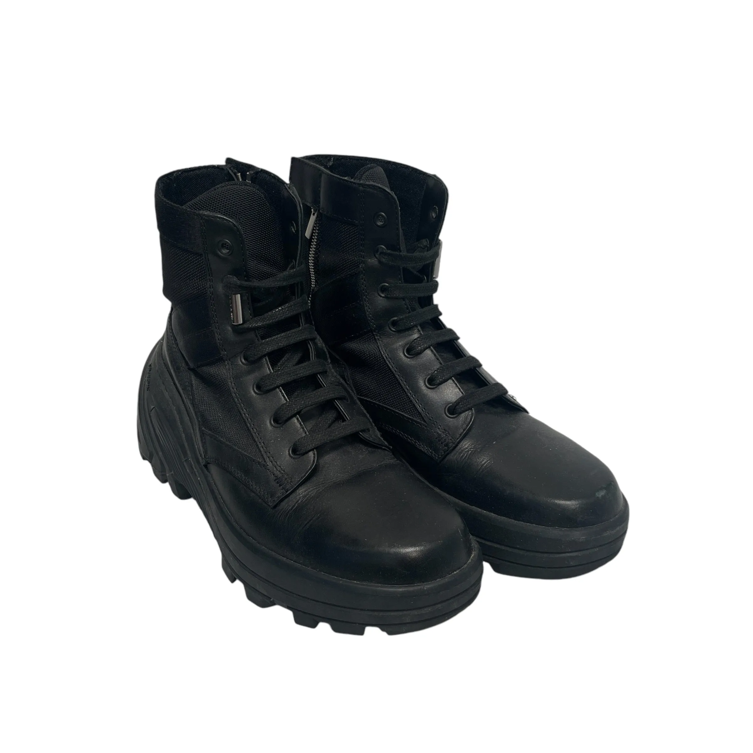 1017 ALYX 9SM(ALYX)/Trekking Boots/US 11/Leather/BLK/Side Zip/Vibram Fuoripista