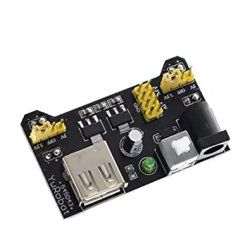 3.3V/5V MB102 Breadboard Power Supply Module