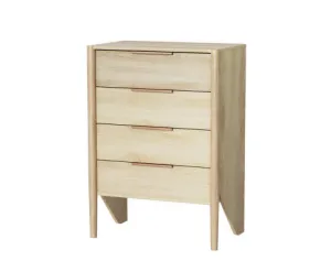 4 Chest of Drawers - INEZ Oak