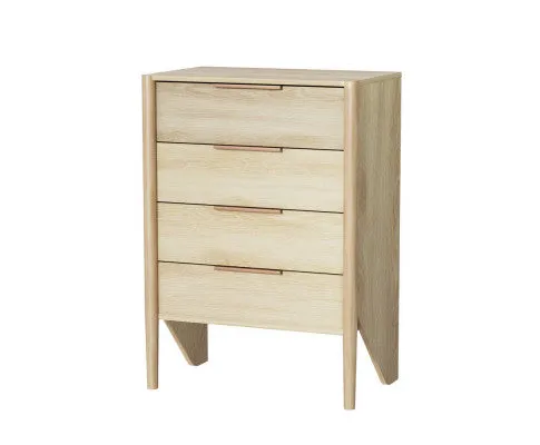 4 Chest of Drawers - INEZ Oak