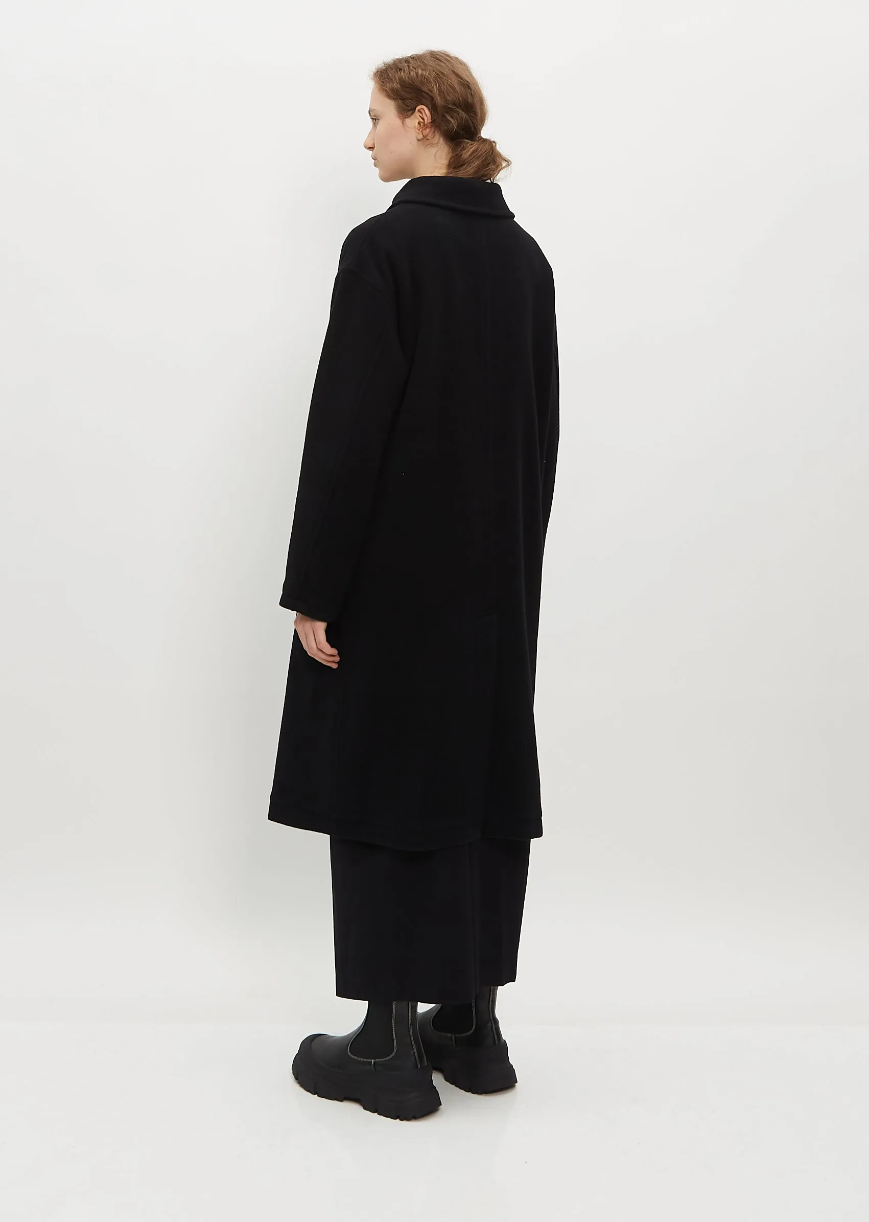 5 Buttons Asymmetry Coat