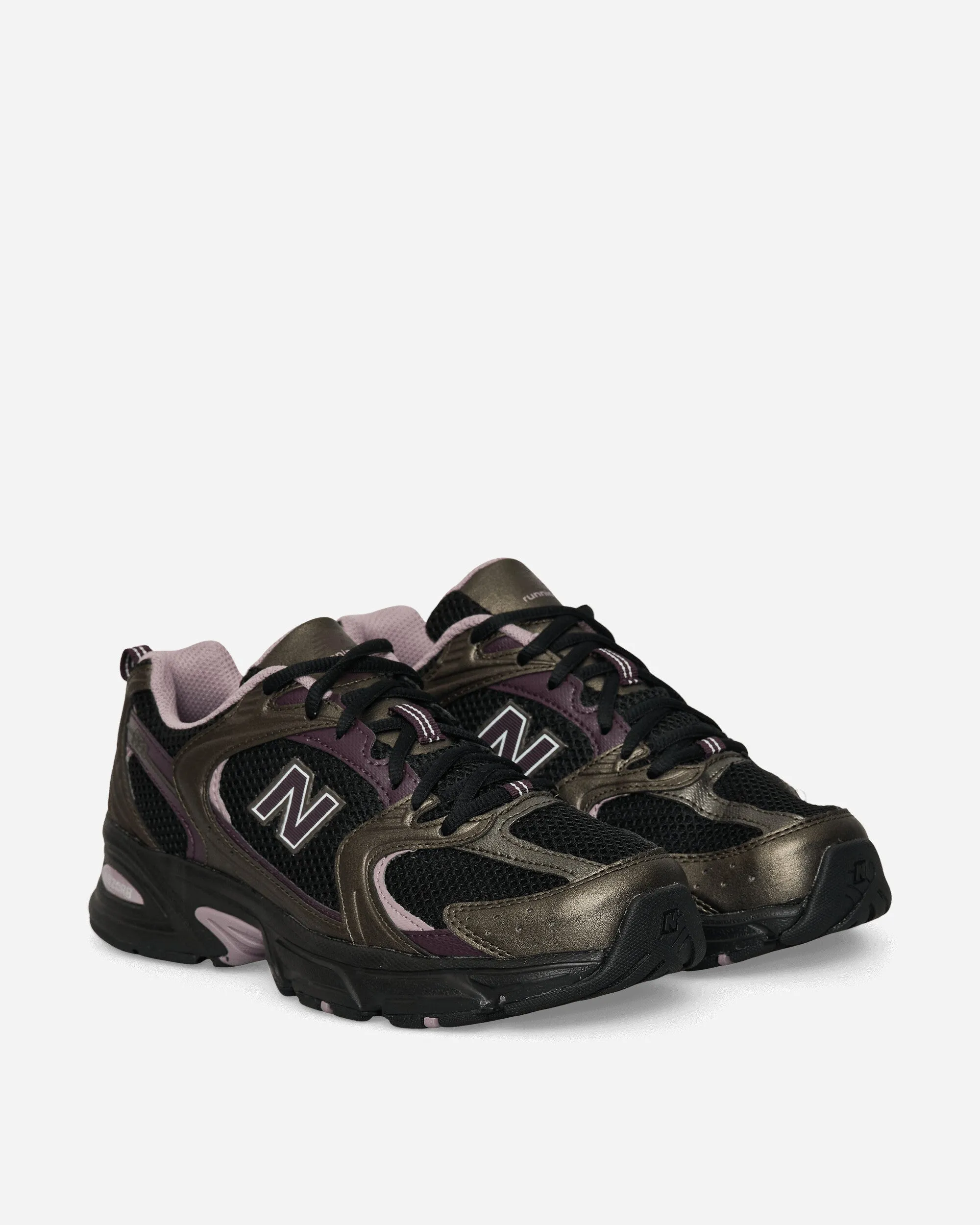 530 Sneakers Black Metallic / Plum Brown