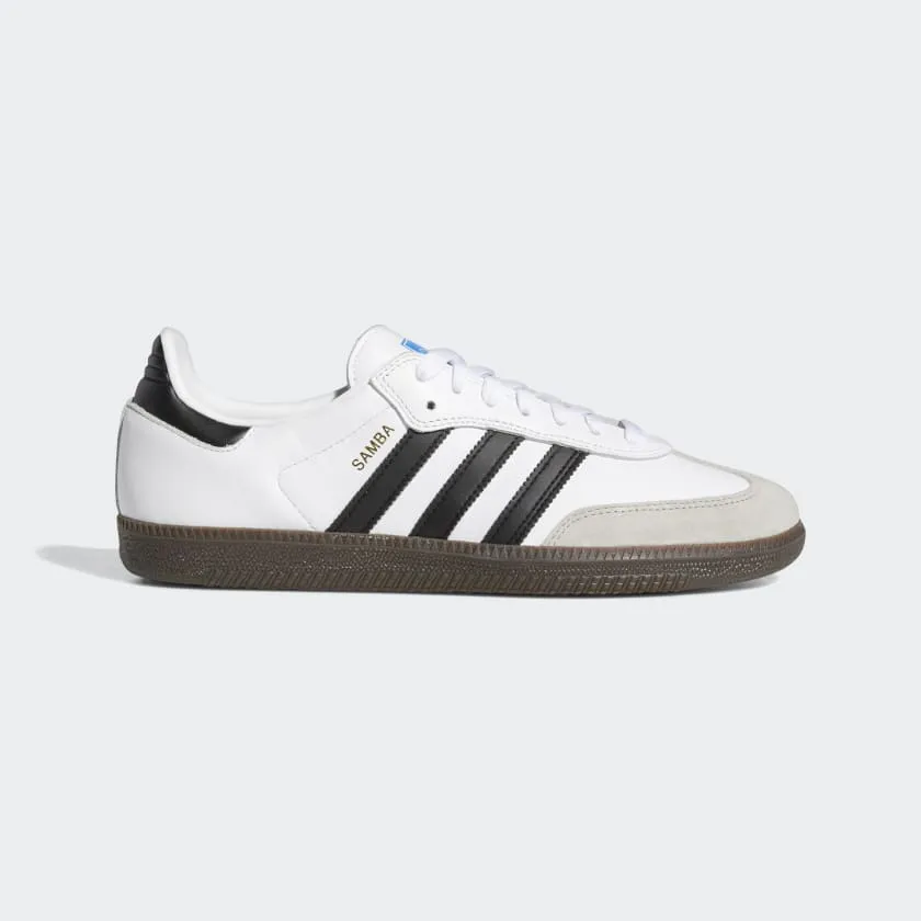 Adidas "Samba ADV" Men's Shoes - Cloud White / Core Black / Gum