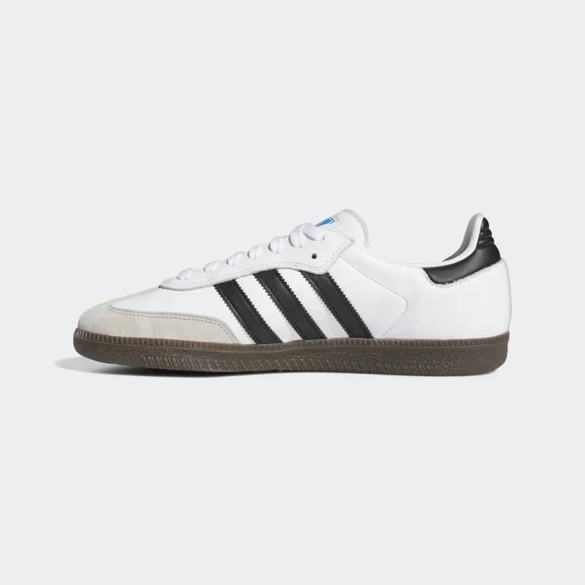 Adidas "Samba ADV" Men's Shoes - Cloud White / Core Black / Gum