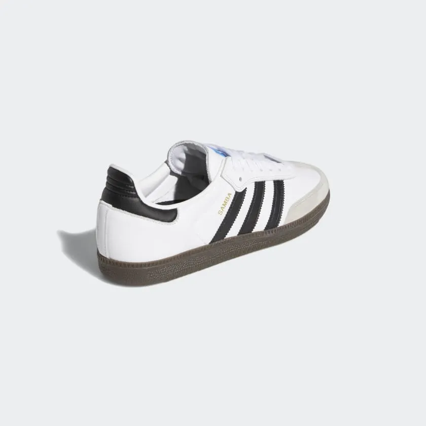 Adidas "Samba ADV" Men's Shoes - Cloud White / Core Black / Gum