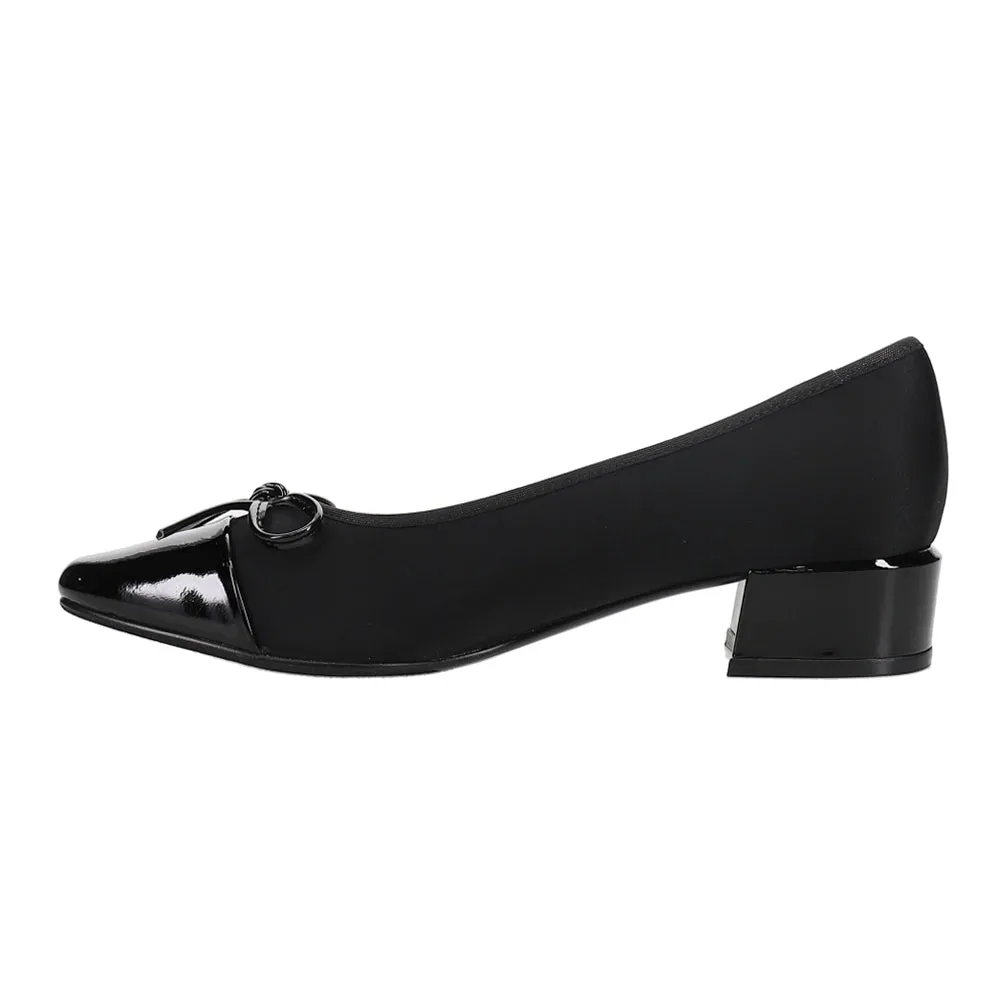 Alesya Round Toe Pumps