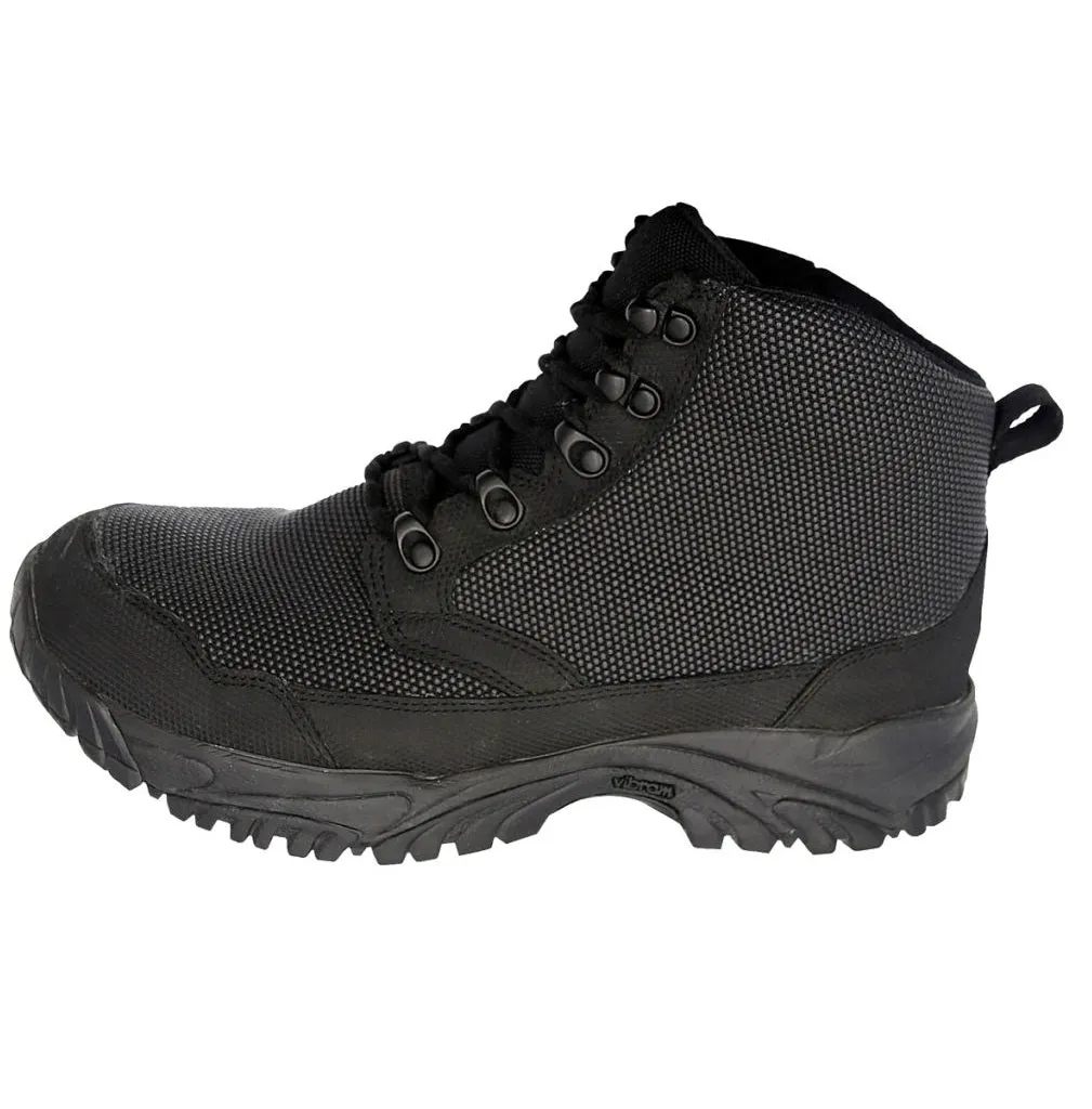 ALTAI Black Tactical Waterproof Side Zip 6" Boots (MFT200-ZS)