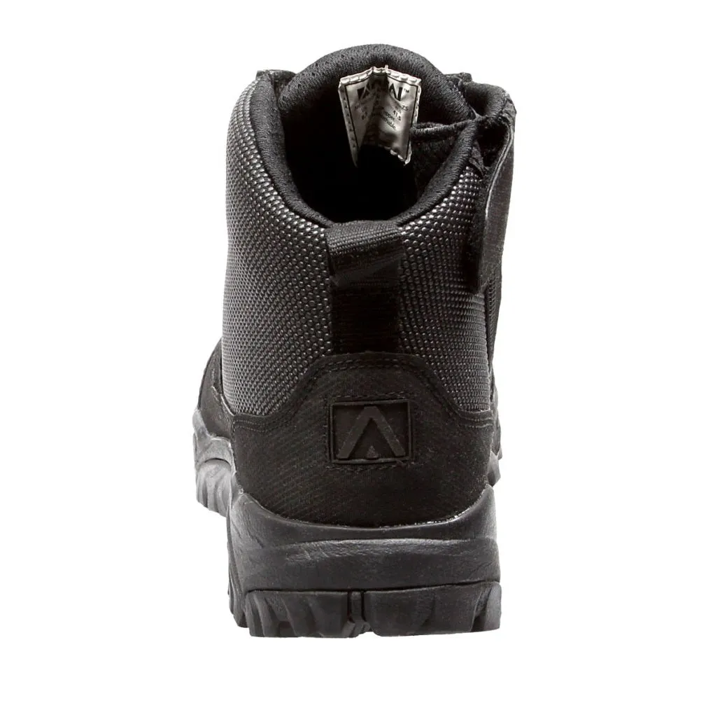 ALTAI Black Tactical Waterproof Side Zip 6" Boots (MFT200-ZS)