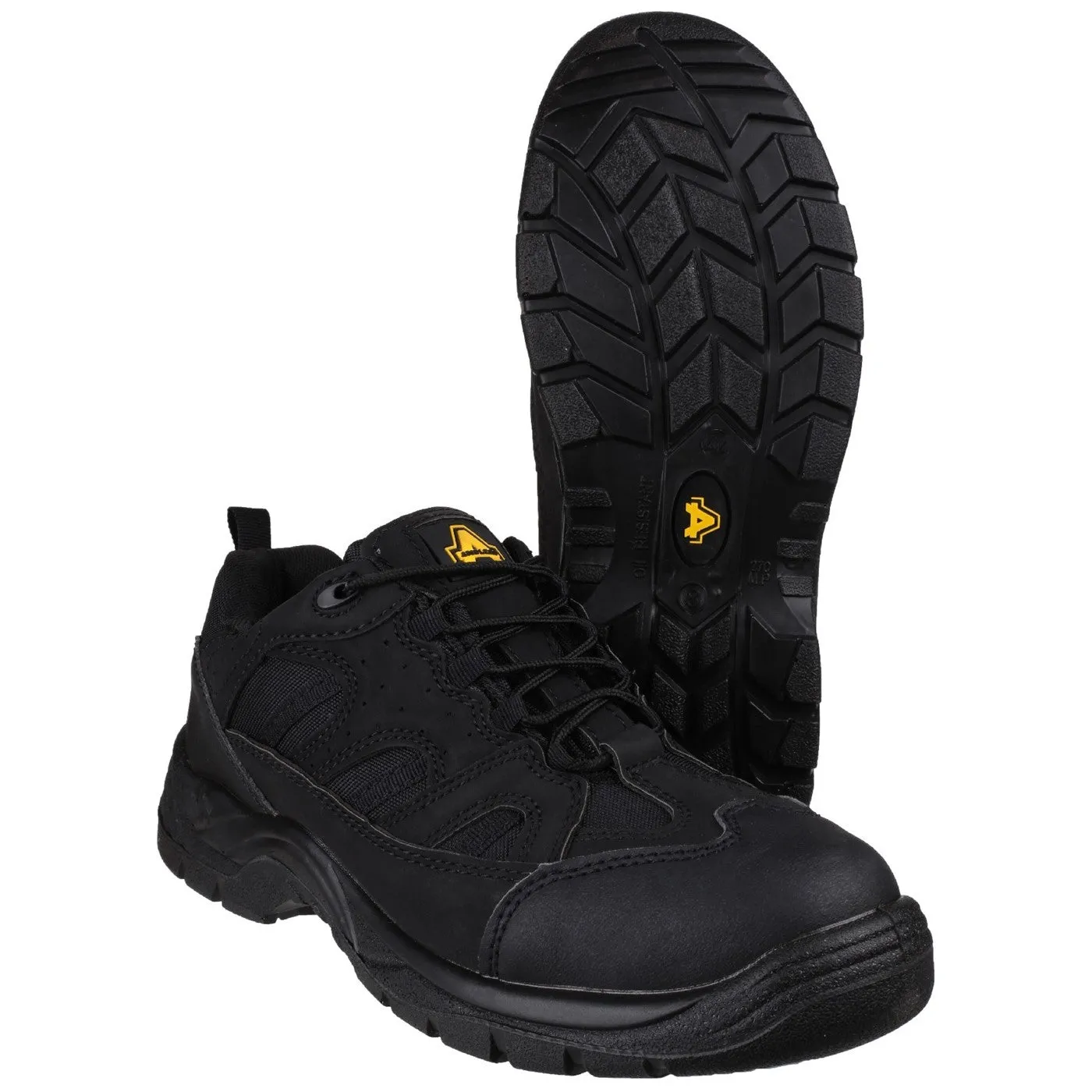 Amblers Safety FS214 Vegan Friendly Safety Shoes SB Black