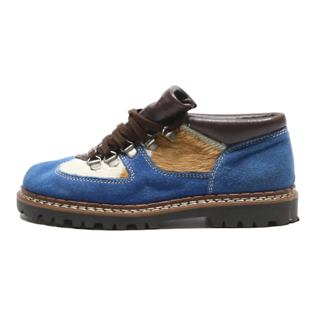 AMMANN Chukka Boots Blue Suede Womens UK 3