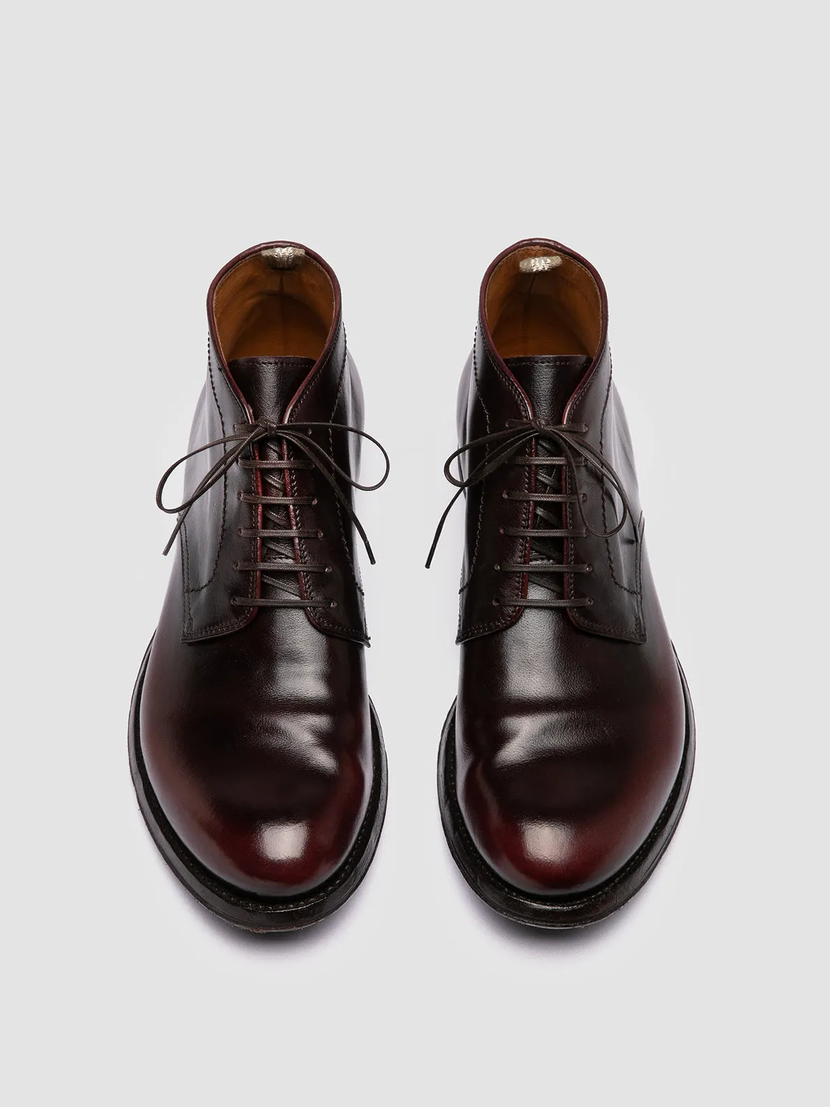 ANATOMIA 88 - Burgundy Leather Chukka Boots