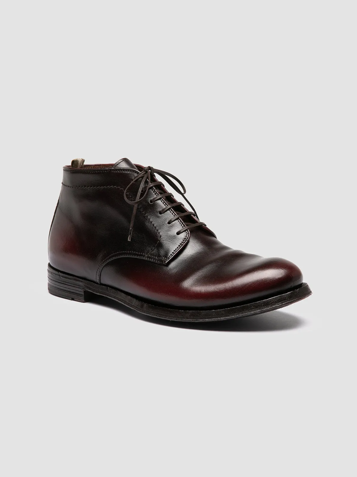 ANATOMIA 88 - Burgundy Leather Chukka Boots