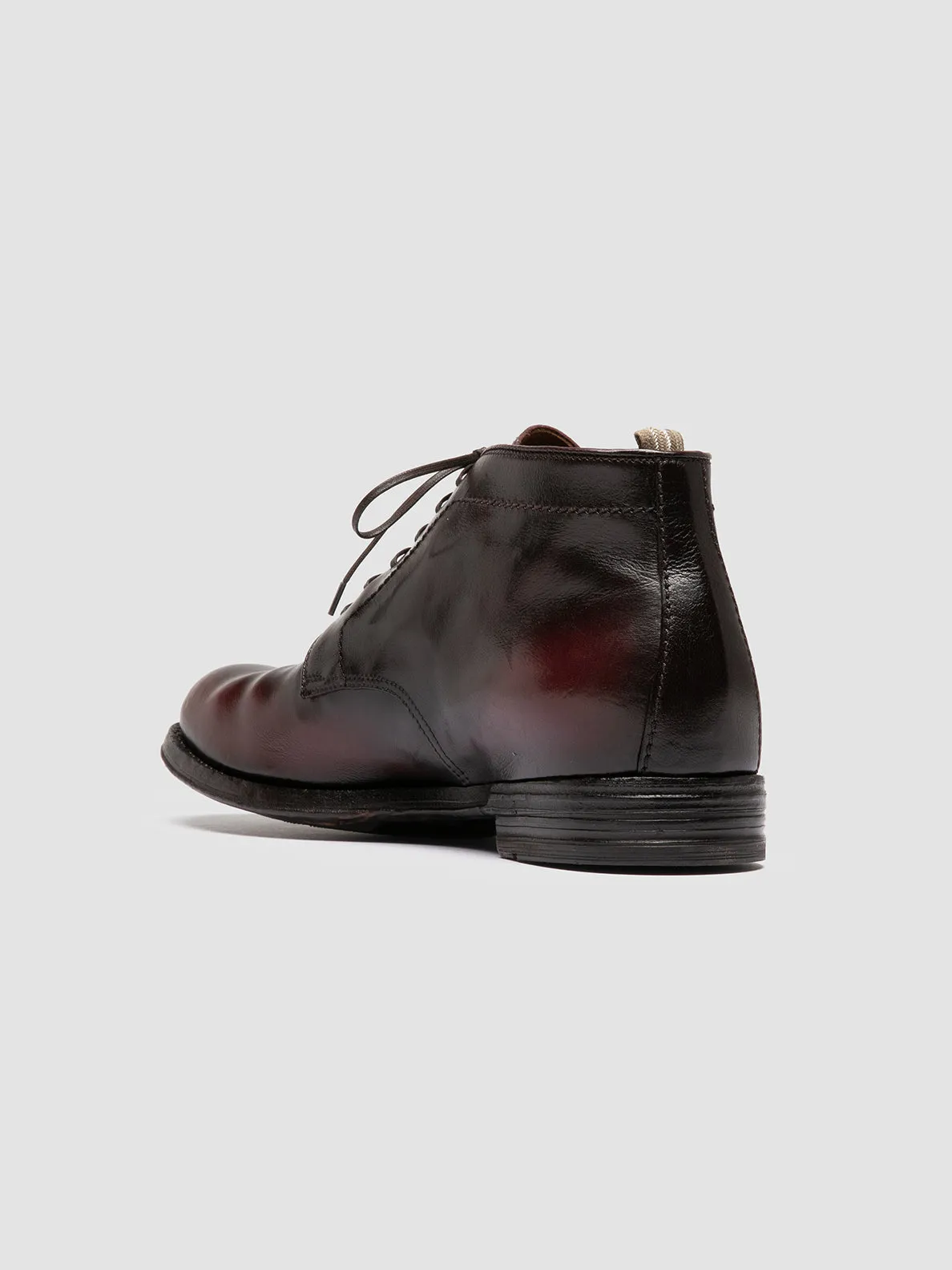 ANATOMIA 88 - Burgundy Leather Chukka Boots