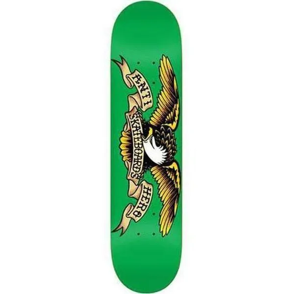 Anti Hero Classic Eagle Deck Medium 7.81" Green