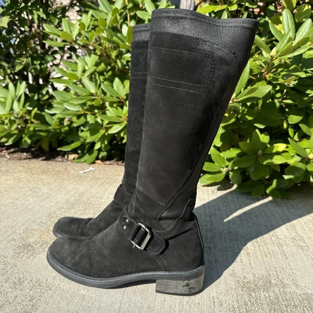 Aquatalia Suede Riding Boots - Size 9.5