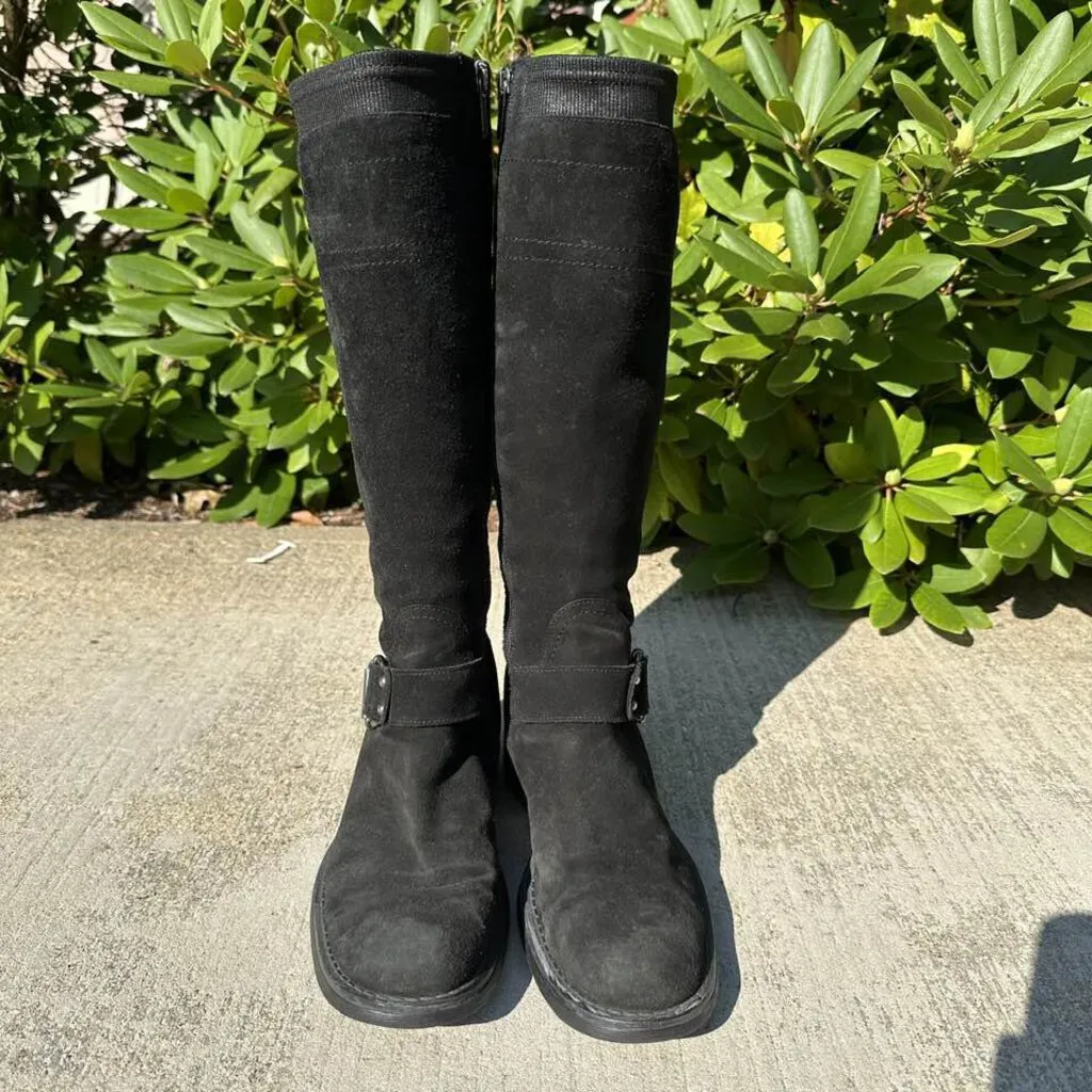 Aquatalia Suede Riding Boots - Size 9.5