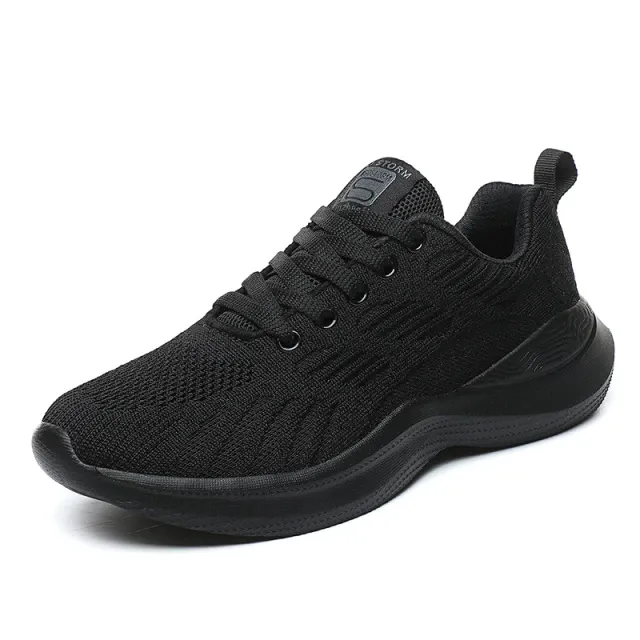 Arenas Women's Lightweight Running Black Shoes