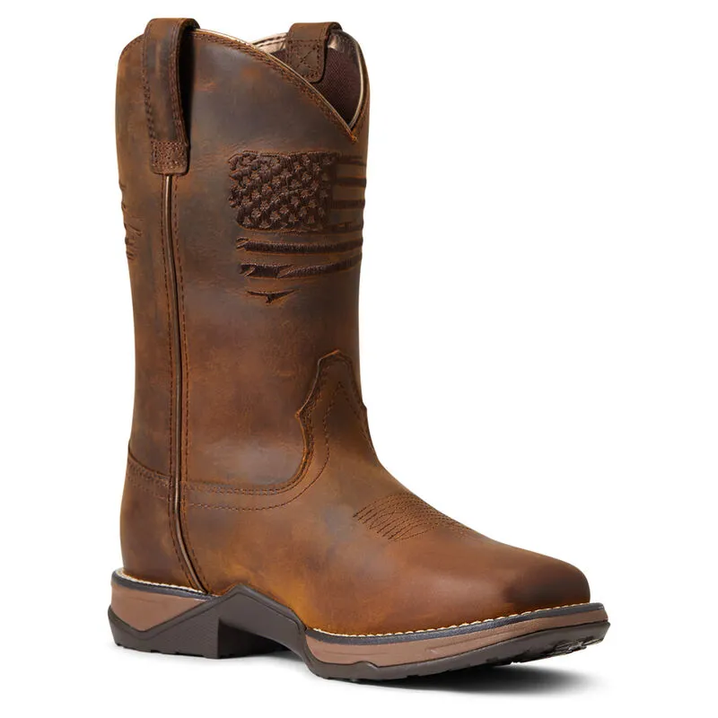 Ariat Anthem Patriot Waterproof Western Boot Style 10040369