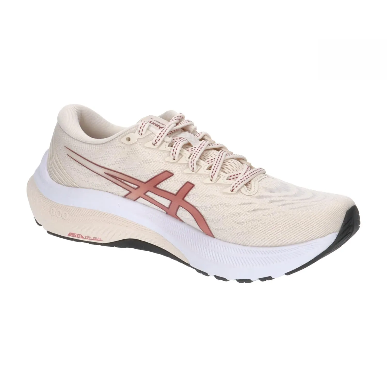 ASICS Womens GT-2000 11 - Rose Dust/Brisket Red Running Shoes, UK - 3