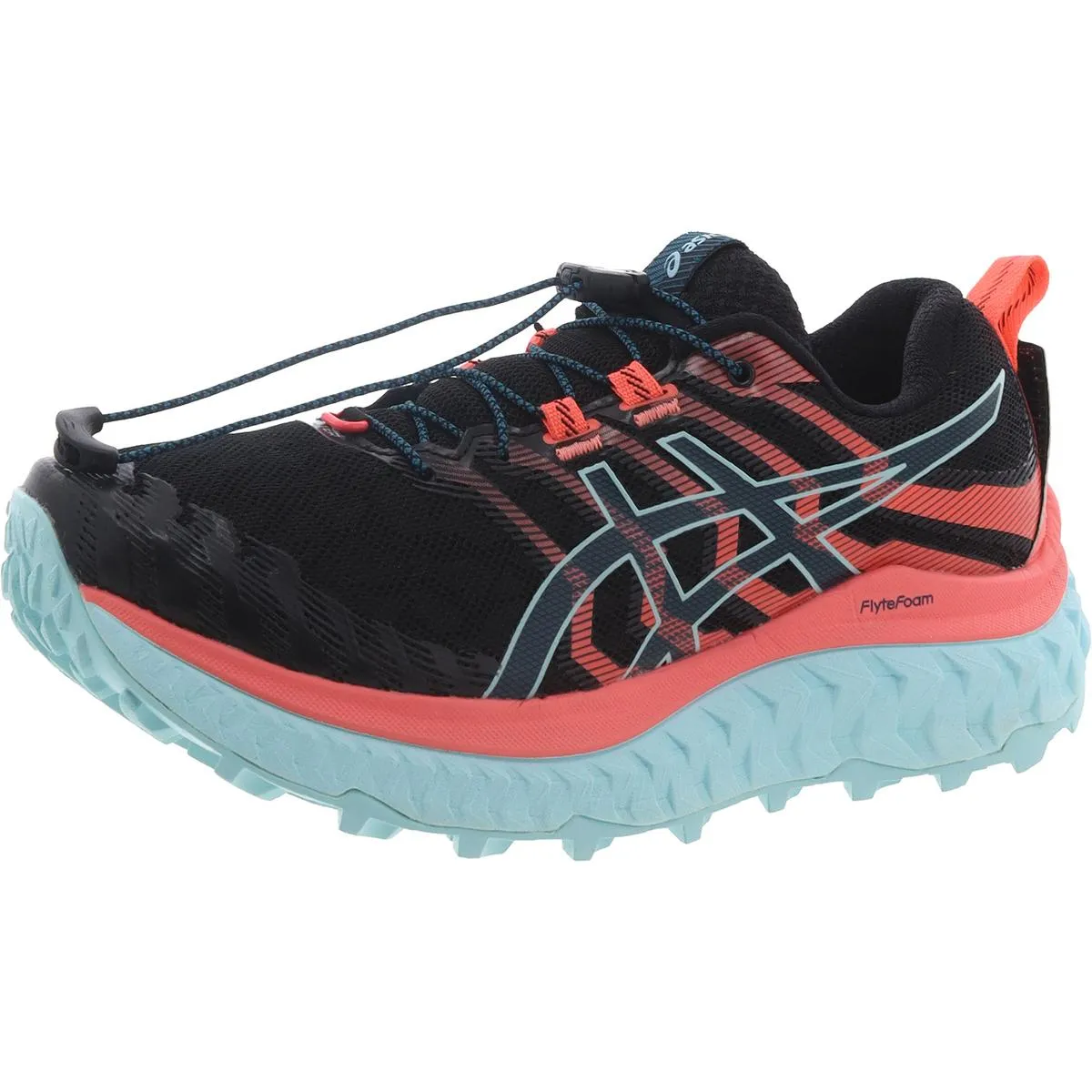 Asics Womens TRABUCO MAX Lace-Up Padded Insole Running & Training Shoes