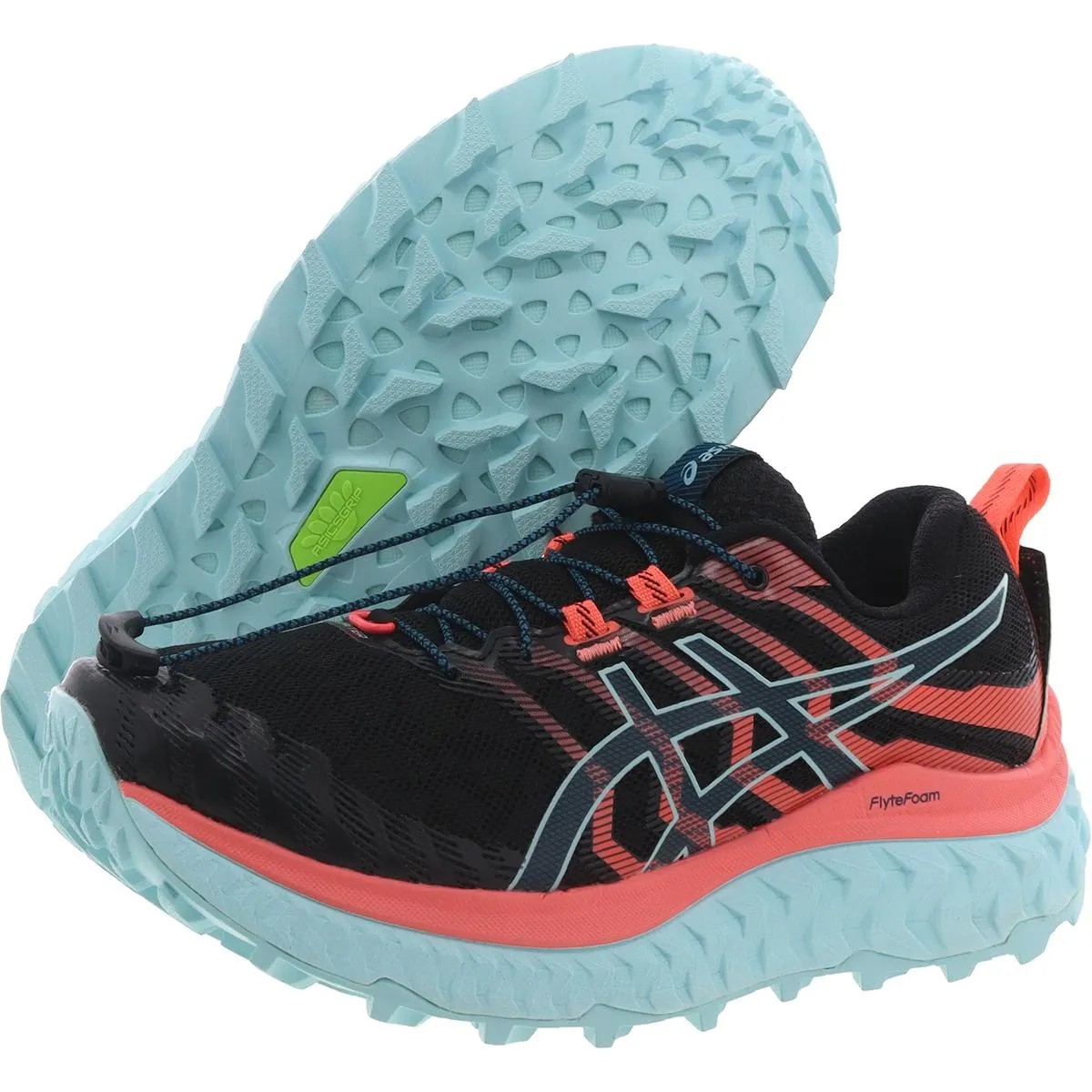 Asics Womens TRABUCO MAX Lace-Up Padded Insole Running & Training Shoes