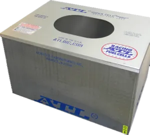 ATL Aluminum Fuel Cell Can - 32 Gallon - 25" x 17" x 21" - Shoe Box Lid