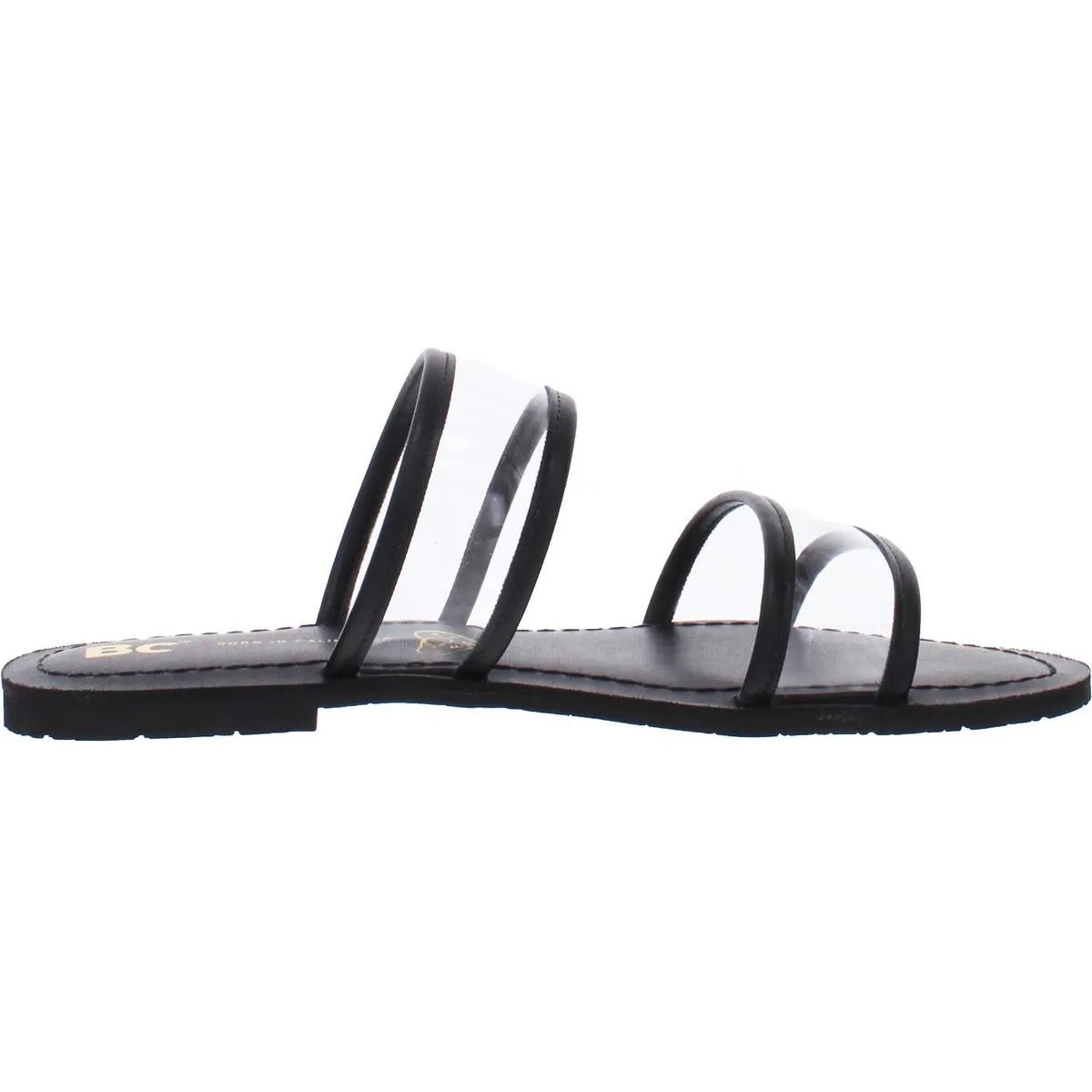 BC Footwear Womens Nectar Slip On Open Toe Pool Slides