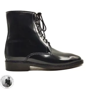 Black Patent Leather High Quality Boot