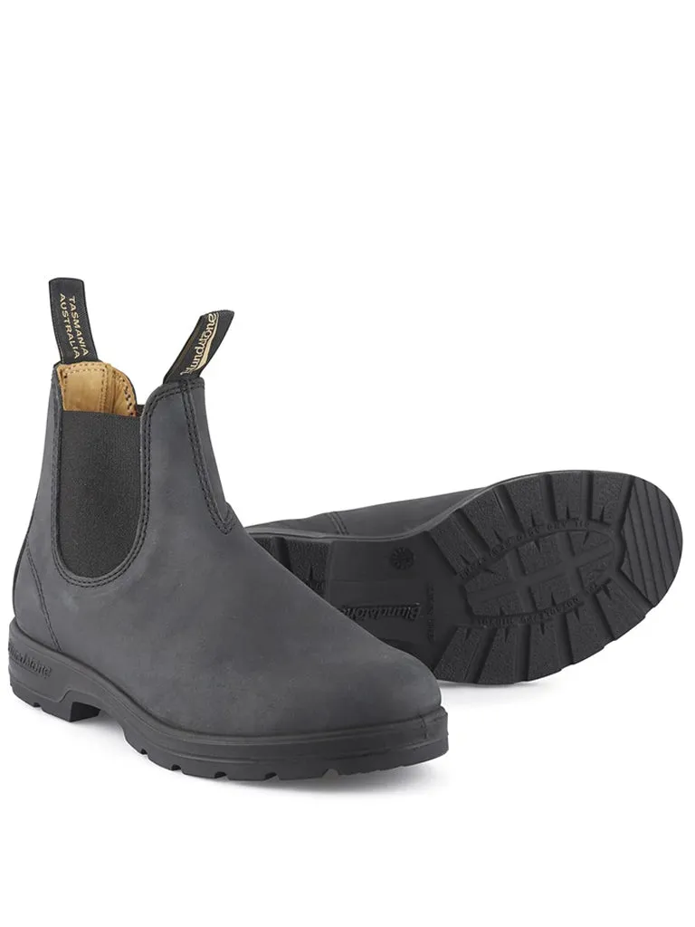 Blundstone Chelsea Boot in Rustic Black