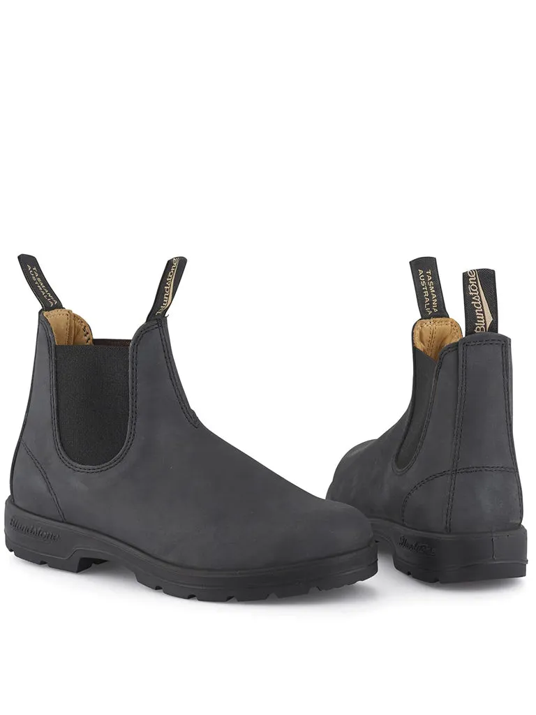 Blundstone Chelsea Boot in Rustic Black