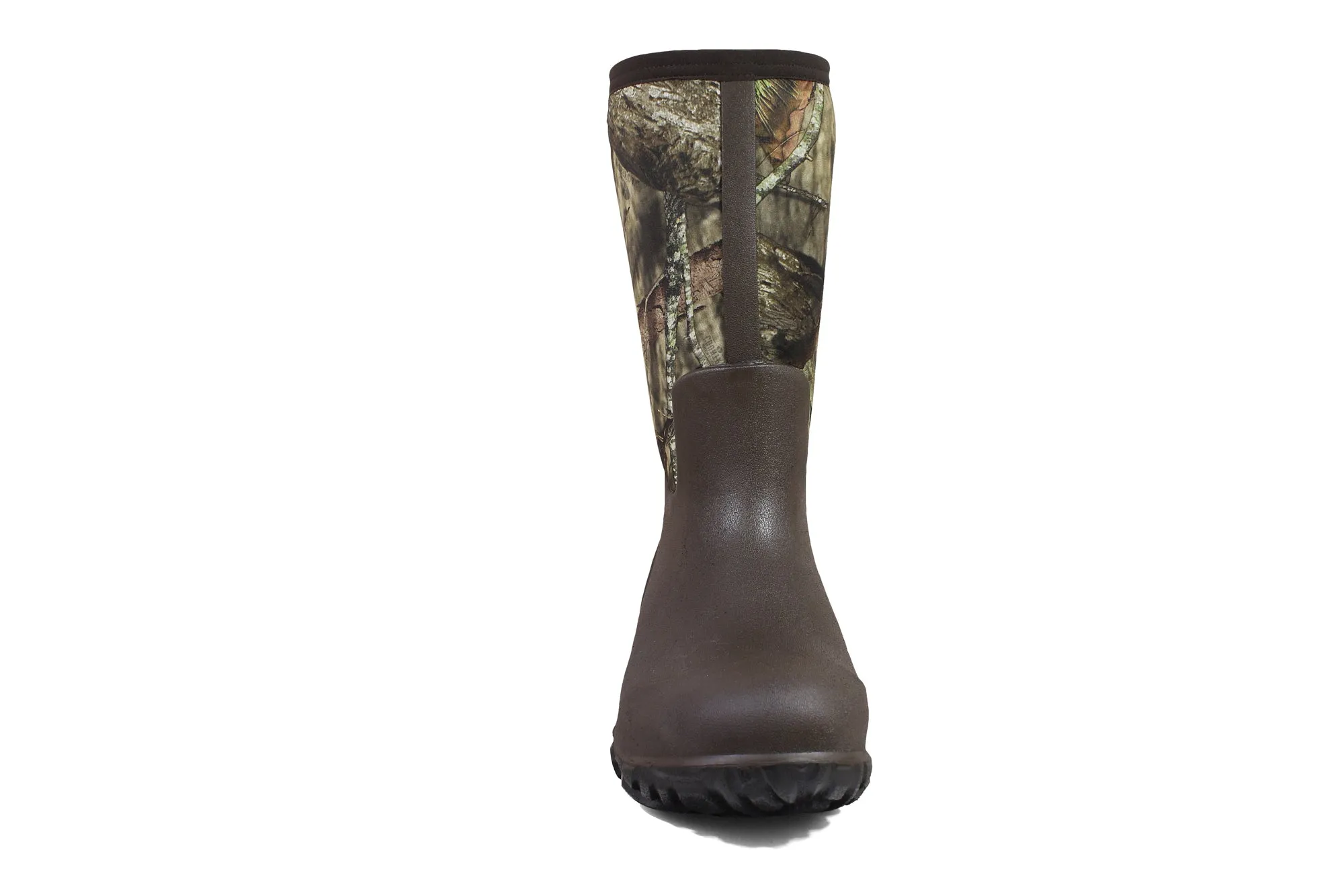 Bogs Mens Mossy Oak Rubber/Nylon Warner Waterproof Hunting Boots