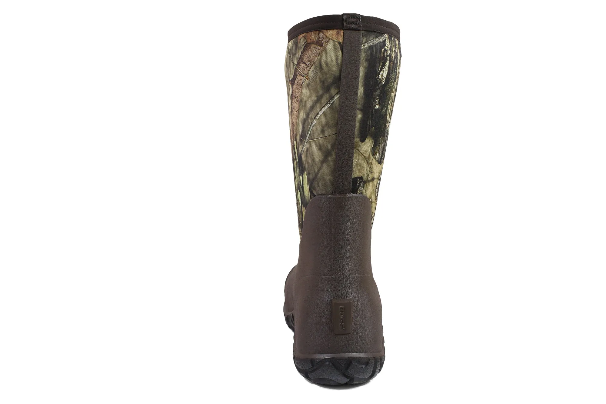 Bogs Mens Mossy Oak Rubber/Nylon Warner Waterproof Hunting Boots