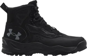 Boots Under Armor Charged Raider Mid Black Pitch Gray, black