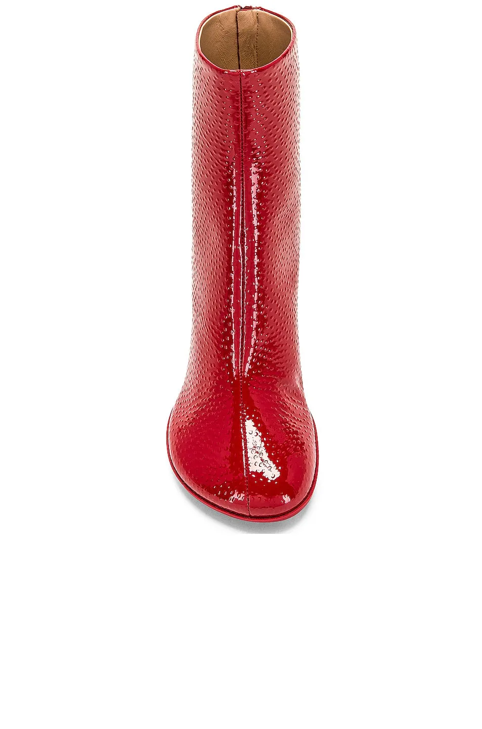 Bottega Veneta Atomic Ankle Boots, Strawberry