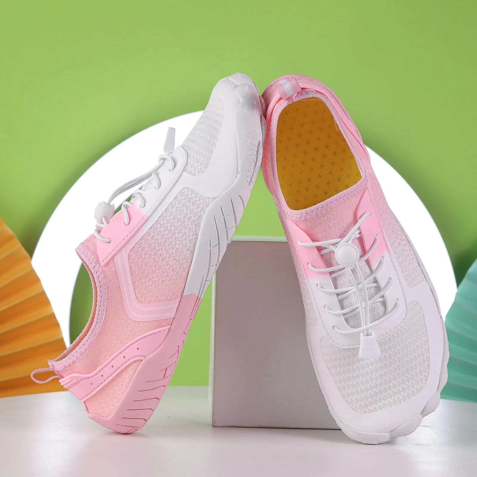 Breathable Mesh Sneakers, Lightweight Non-slip Barefoot Shoes