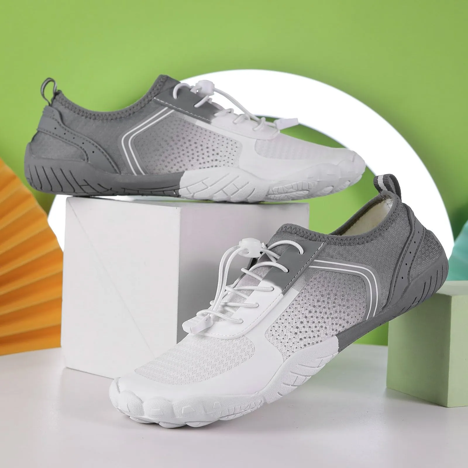 Breathable Mesh Sneakers, Lightweight Non-slip Barefoot Shoes