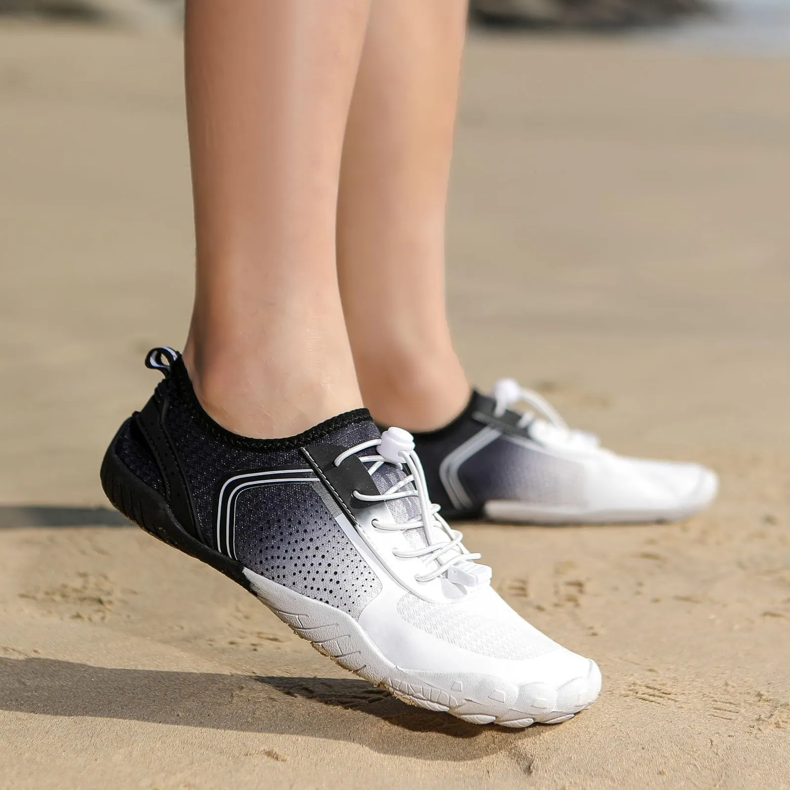 Breathable Mesh Sneakers, Lightweight Non-slip Barefoot Shoes