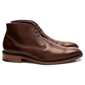 Brown Leather Chukka Boots UK 8 G