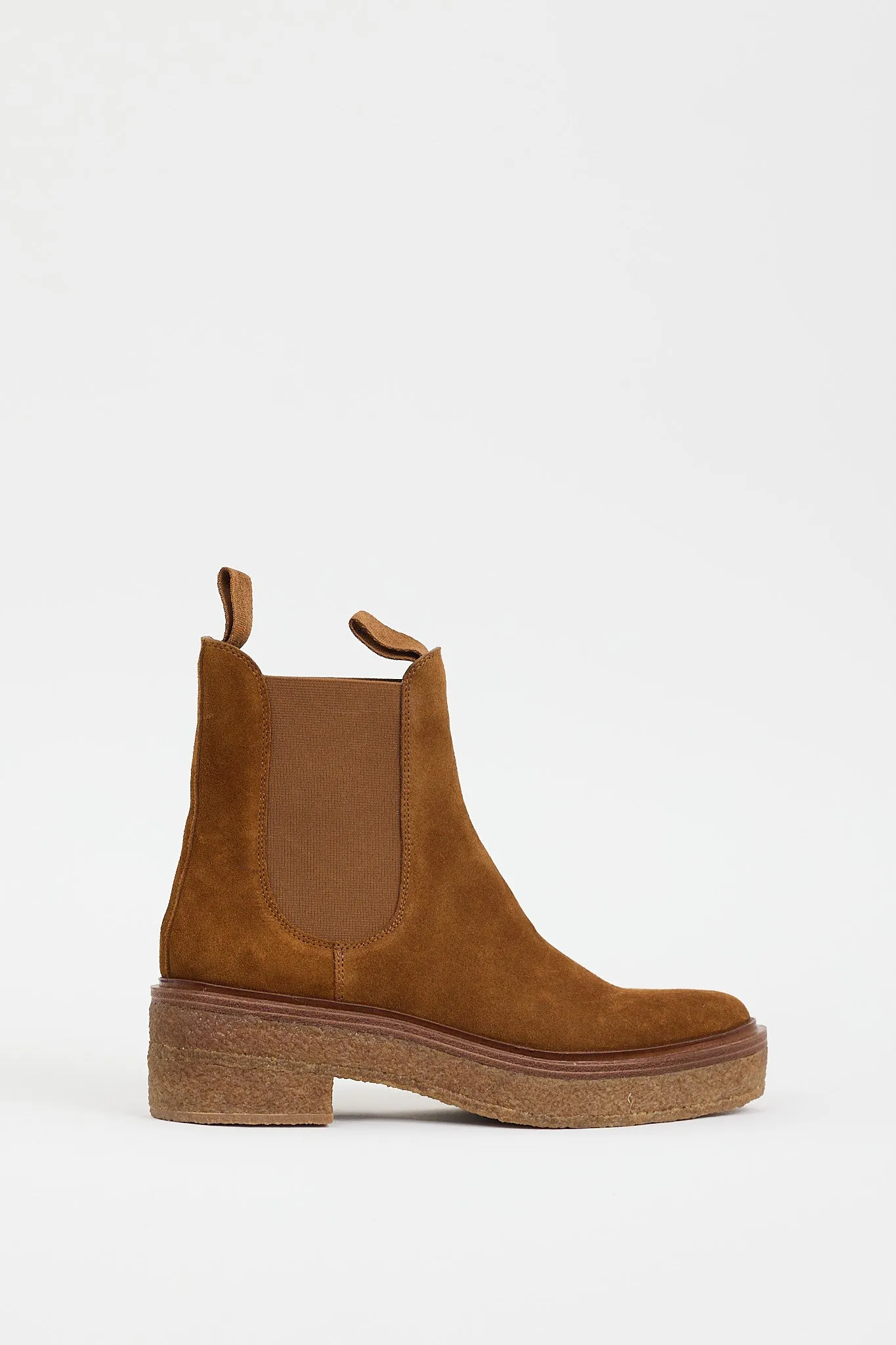 Brown Suede Raquel Chelsea Boot