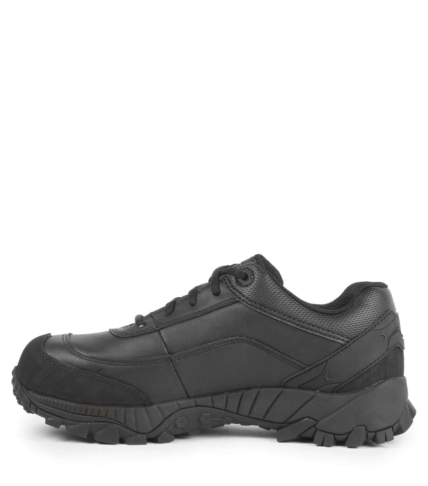 Bruce, Black | Athletic Leather Work Shoes | Vibram TC4  Outsole