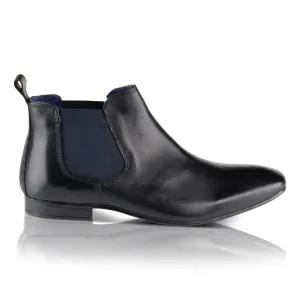 Carnaby Leather Chelsea Boot - Black