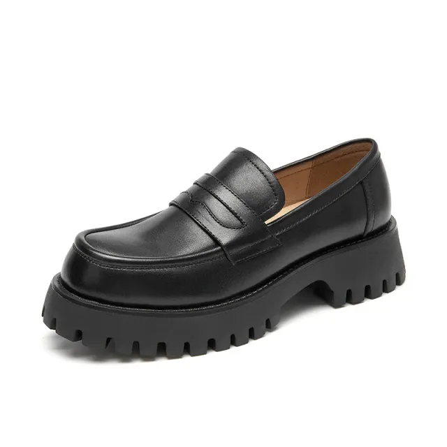 Casey Women's Platform Loafer Shoes