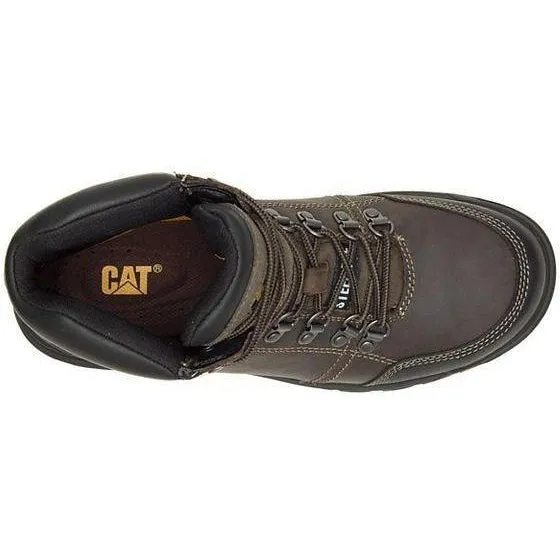 CAT Men's Outline Steel Toe Work Book - Dark Grey - P90802