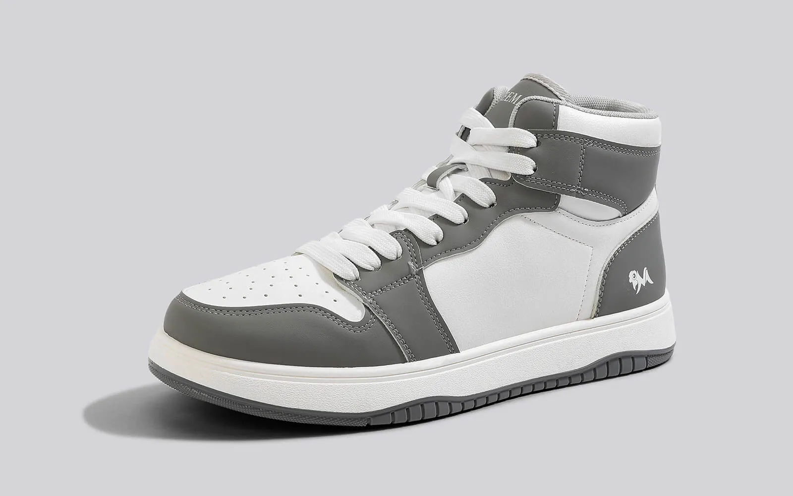 Character High Top : Grey-White