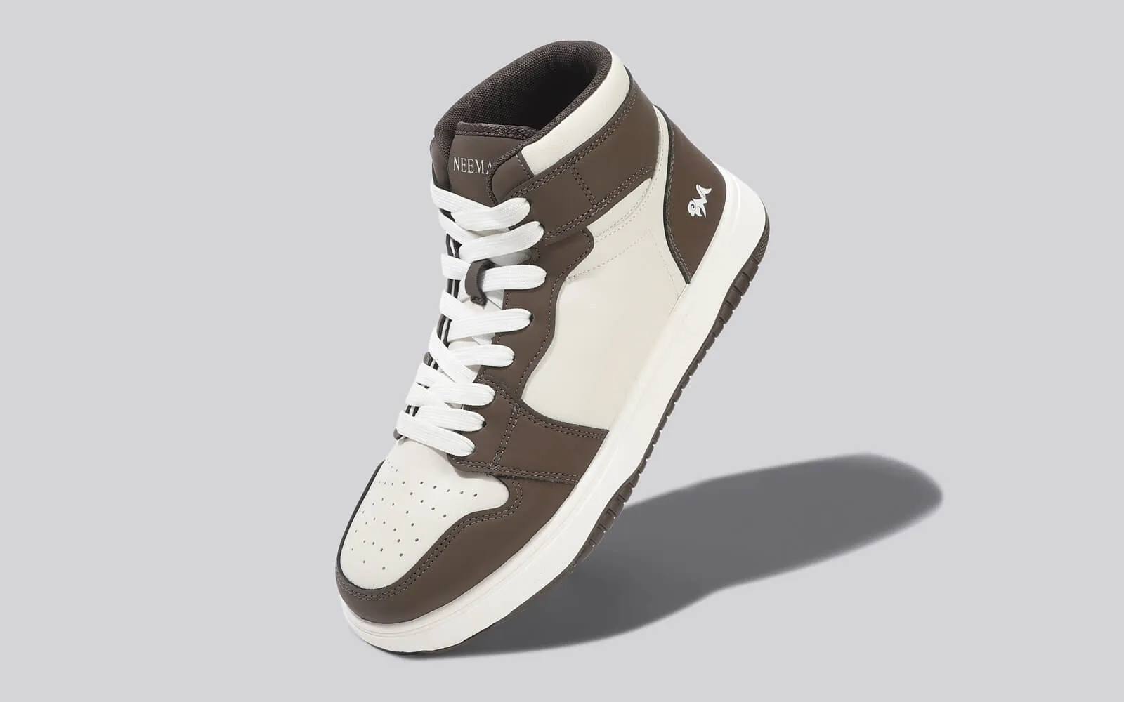 Character High Top : Ivory-Brown