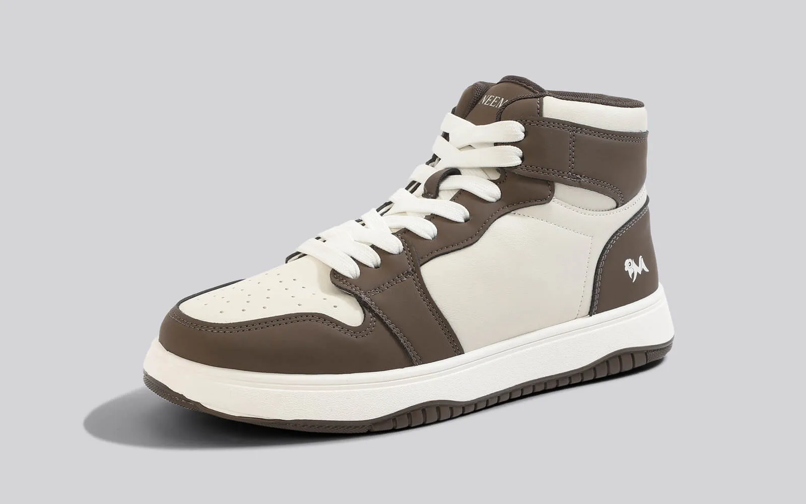 Character High Top : Ivory-Brown