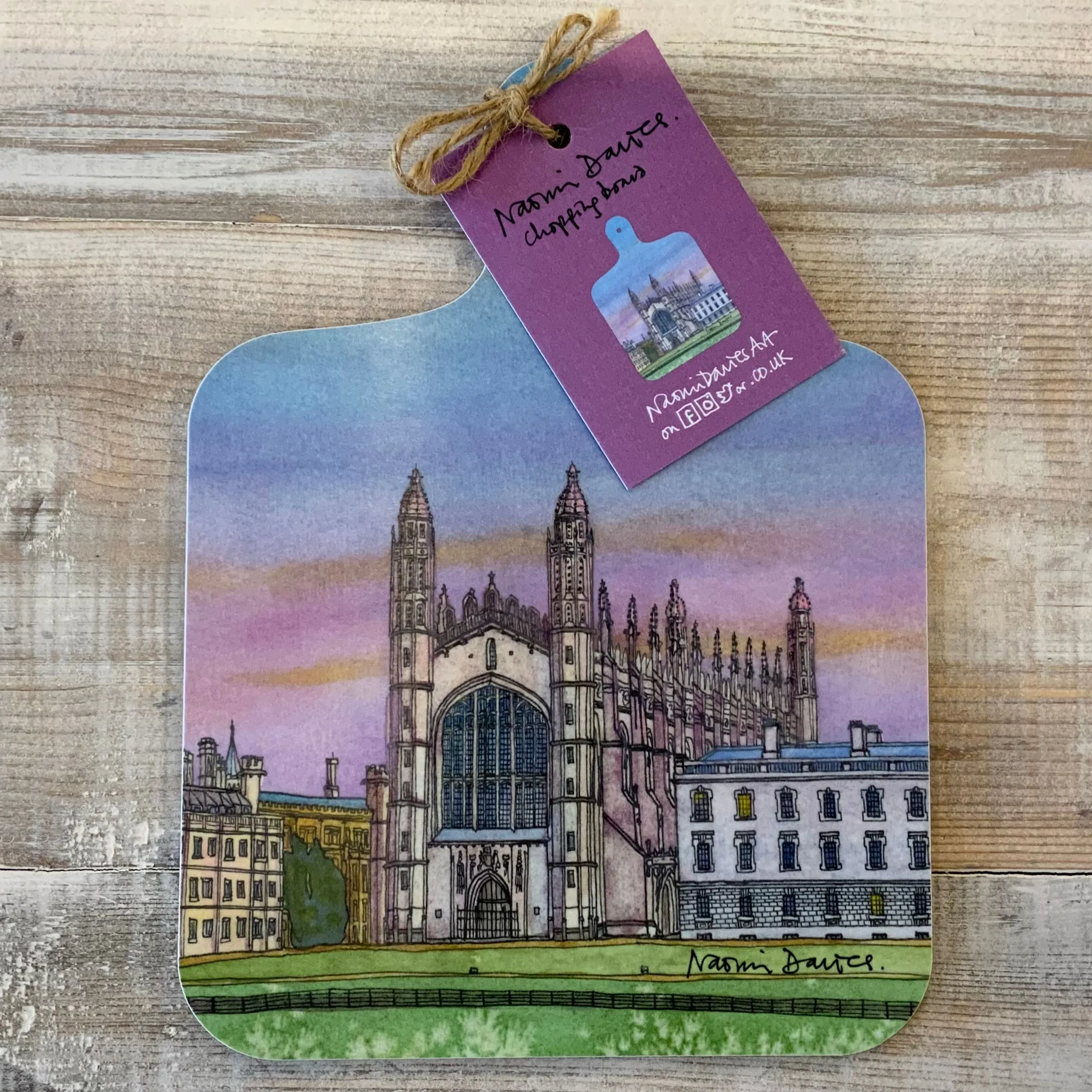 Chopping Board 'Cambridge Dawn'