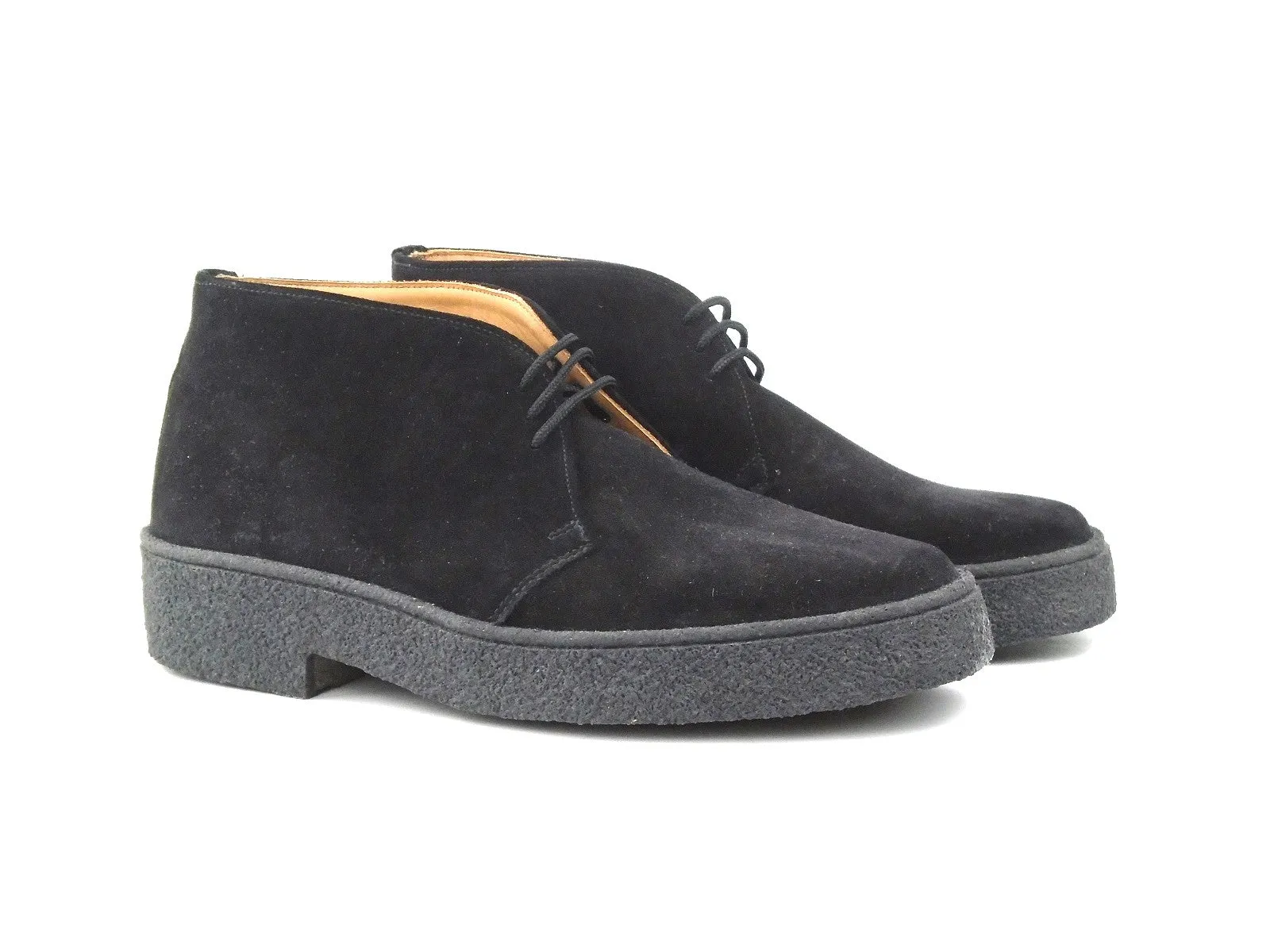 Chukka Boots - Black Suede